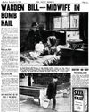 WARDEN BILL—MIDWIFE IN BOMB HAIL54