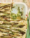 Asparagus and broad bean lasagne81
