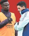 SAKA BACK TO LIFT GUNNERS HOPES78