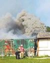 13-year-old held after lad nearly dies in fire 13-year-old held after lad nearly dies in fire29
