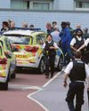 Terror at hospital as two stabbed8