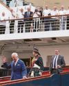 Charles rules the waves on nostalgic trip to Britannia8
