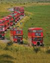 All aboard buses to abandoned wartime village15