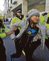 Activist Greta arrested at London oil protest14