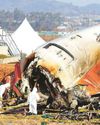 Families visit site of Korea plane crash