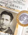 George Orwell coin a feast for the eye