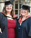 Like mother, like daughter ...graduating with Master's degrees on the same day