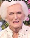 Forget soggy bottoms...it's soggy cheeks for Mary at 90 Forget soggy bottoms...it's soggy cheeks for Mary at 904