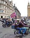 Bikers protest over Troubles U-turn