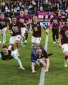 Claret bore boys enjoy last laugh Claret bore boys enjoy last laugh