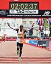 Idol Kipchoge giving Yee a London lead Idol Kipchoge giving Yee a London lead