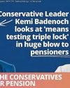 Is pension triple lock soon to be unpicked? Is pension triple lock soon to be unpicked?