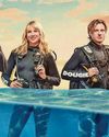 Celebrities dive with sharks2