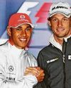 WORLD BEATER JENSON TAKES CHEQUERED FLAG Daily Express