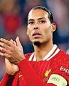 Van Dijk up four it this year