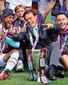 TITLE-WINNING MOMENT IS A BLUR TITLE-WINNING MOMENT IS A BLUR