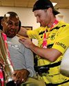 I bulked up after the banana jokes'... I wanted to make sure no one messed with me again49