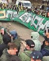 GREEN BRIGADE READY TO SUE 'KETTLE' POLICE