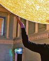 Star of the show: Stunning sun sculpture is a bit of all-light! Star of the show: Stunning sun sculpture is a bit of all-light!