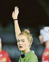 Historic moment as Hollie refs final Historic moment as Hollie refs final