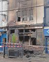 Man arrested after blaze at former pub9