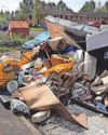 Fly-tipper dumped sofas and mattresses in pile on street1
