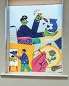 Bright art provides pane relief for new hub in the city11