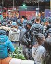 Crowds gather outside store for limited edition watch Crowds gather outside store for limited edition watch1
