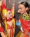 Amelia's fancy footwork earns her two top awards0