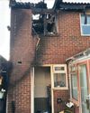 House roof destroyed as battery sets alight19