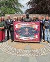 Retired miners display new banner for branch12