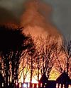 Major blaze rips through derelict hospital building Major blaze rips through derelict hospital building3