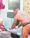 Butler in the buff a saucy birthday treat for Gwyneth9