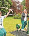 New outdoor gym opens at town hospital New outdoor gym opens at town hospital0