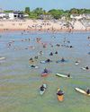 Thousands in protests at beaches over sewage pollution3