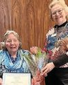Soroptimists celebrate first dinner meeting of the year and awards handed out for long service Soroptimists celebrate first dinner meeting of the year and awards handed out for long service8