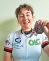 Cyclist back on the podium after tough national race in heatwave1