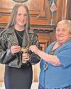 Chloe awarded the Amy Johnson Cup Chloe awarded the Amy Johnson Cup6