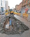 Work to repair burst water main enters third day