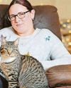 Abandoned cat's festive tale has a happy ending