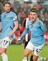 BLUE IT City stung as two-goal lead is lost