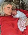 Soap star reveals her new baby girl's names