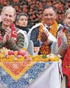 Duke and Duchess welcomed to Nepali village