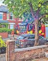 Arson probe after blaze at common Arson probe after blaze at common5