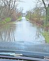 Travel disruption as deluge floods roads9