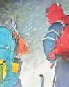 Rescuers brave waist-high snow as multiple people caught out in mountains Rescuers brave waist-high snow as multiple people caught out in mountains2