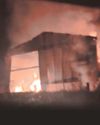 Terrifying scale of huge fire in village8