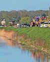 Search teams find car submerged in the river at Sixteen Foot Bank Search teams find car submerged in the river at Sixteen Foot Bank