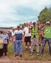 Councillors walk route to show issues after bus service is cut3