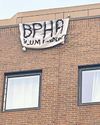 Banner protest made to tenants' landlords2